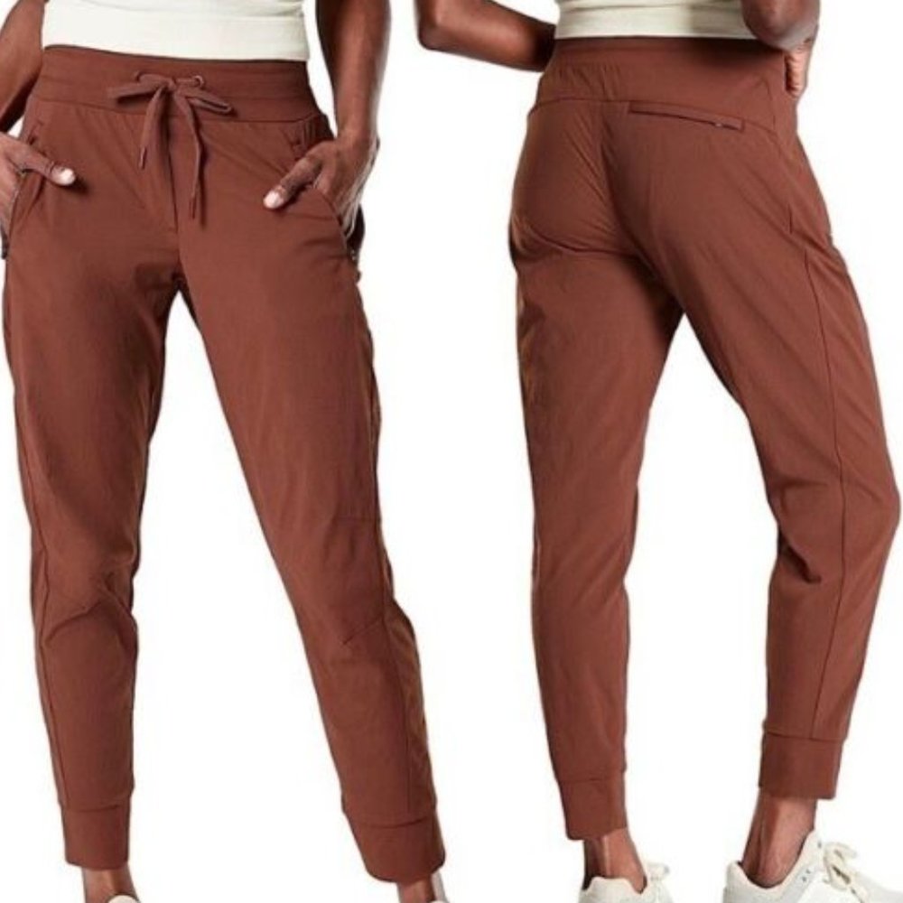 Athleta Trekkie North Jogger - Cognac Brown